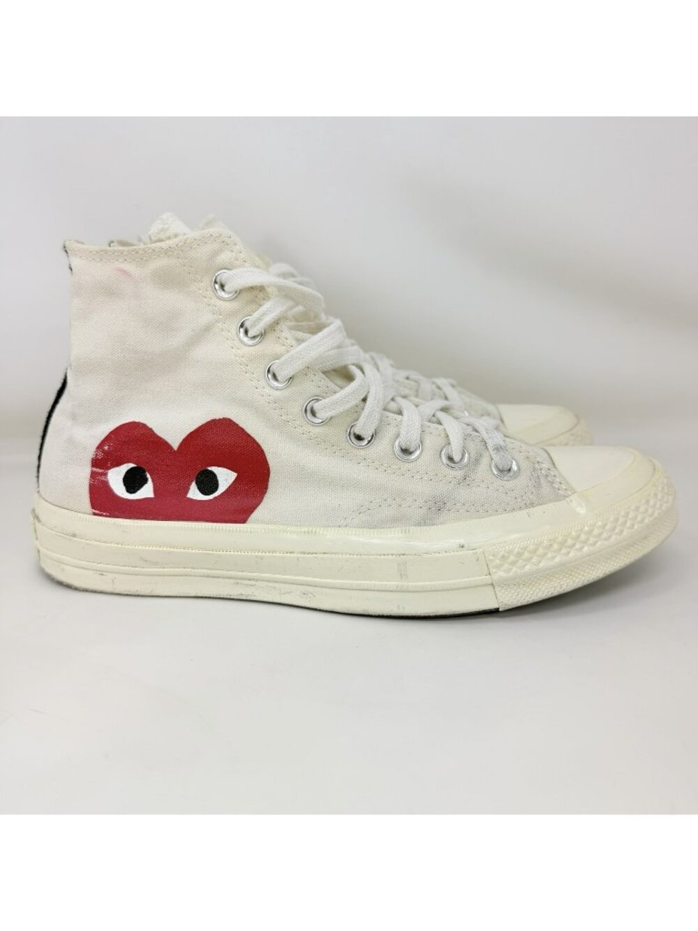 Converse x Comme des Garçons PLAY Chuck 70 White Women’s Size 9 / Men’s Size 7